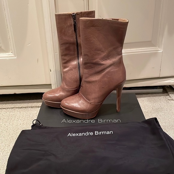 Leather Booties - Picture 1 of 8